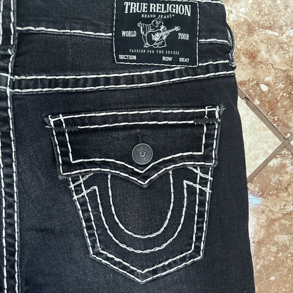 Grey true religion jeans size 34-34 - Picture 4 of 6